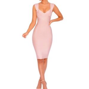 Light Pink bandage dress 💕